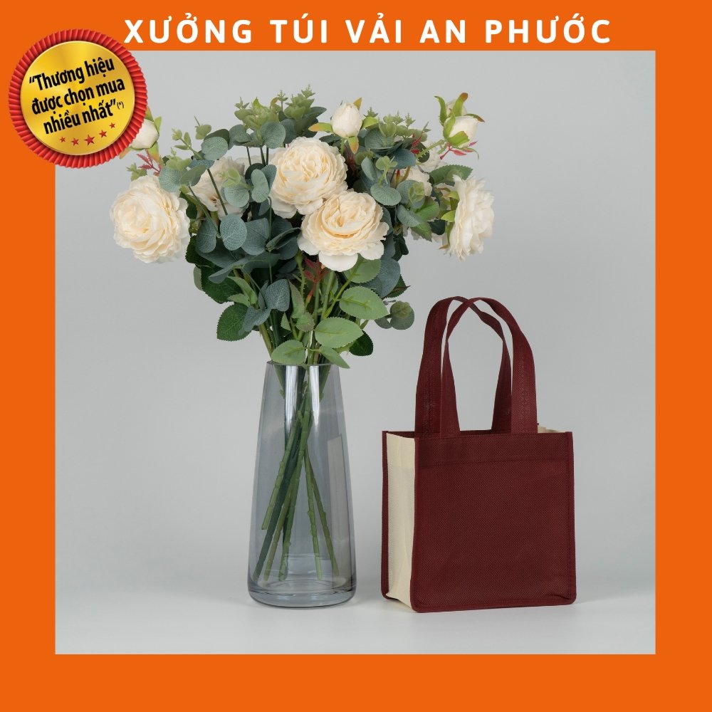 "GIÁ XƯỞNG" Túi Vải Không Dệt Mini - Kích thước 15*15*8cm - Mã hàng A14 - Đựng Mỹ Phẩm Phụ Kiện,Trang Sức Siêu Dễ Thương