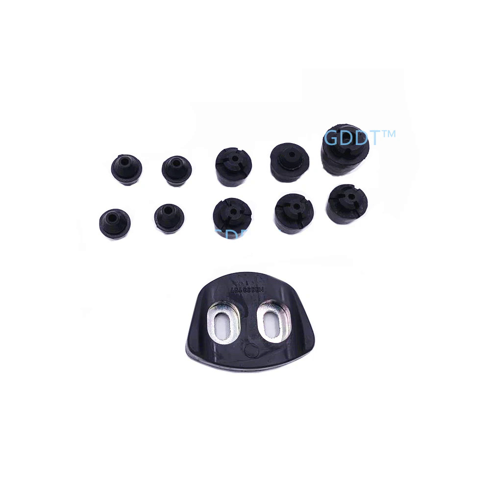 11 miếng Kit cửa đệm cho Pajero V20 vết sưng Pad dừng Sốc cao su cho montero V30 giảm chấn mb893757 mb019730 cho Sho V40