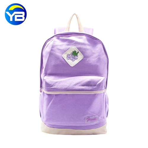 Balo đi học, du lịch dễ thương chất liệu vải canvas dày dặn YBDBN112 - Thương Hiệu YOBAL