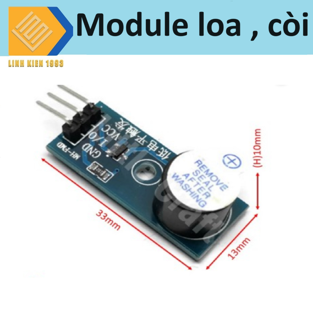 Mạch còi buzzer 3.3v 5v , module loa , còi