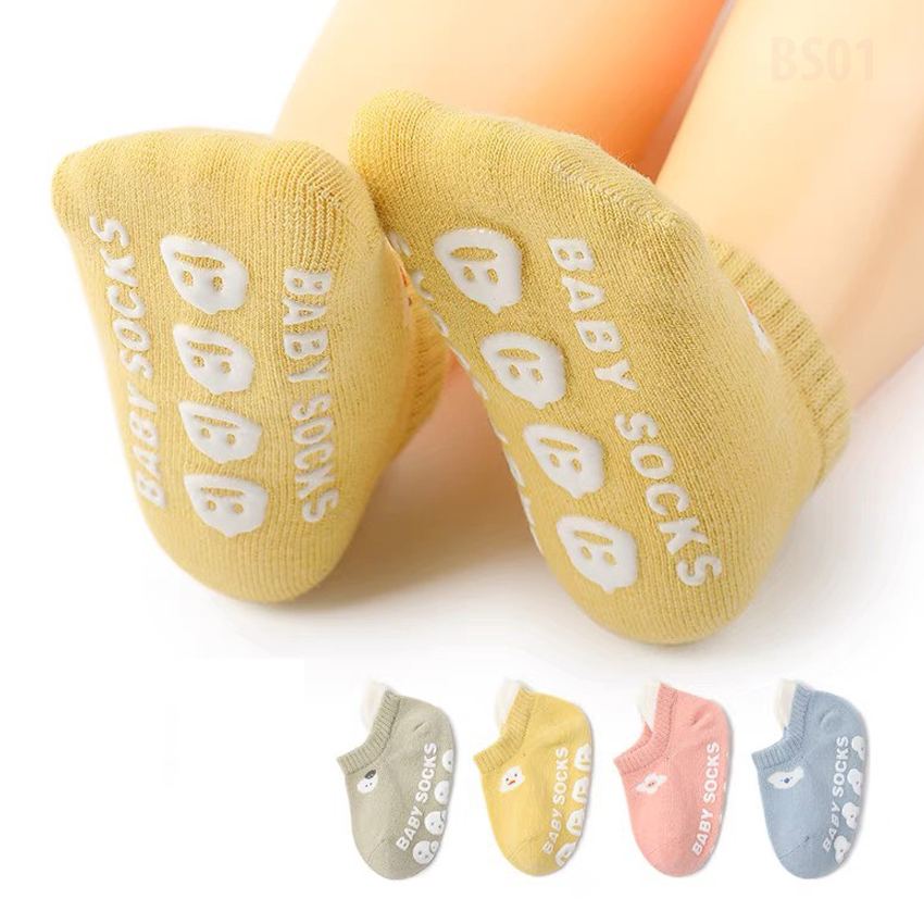 Tất trẻ em, tất tập đi, tất chống trượt cho bé, tất sơ sinh - BS01