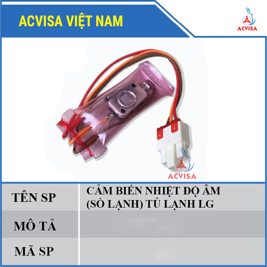 Combo 2 cảm biến nhiệt độ âm tủ lạnh lg