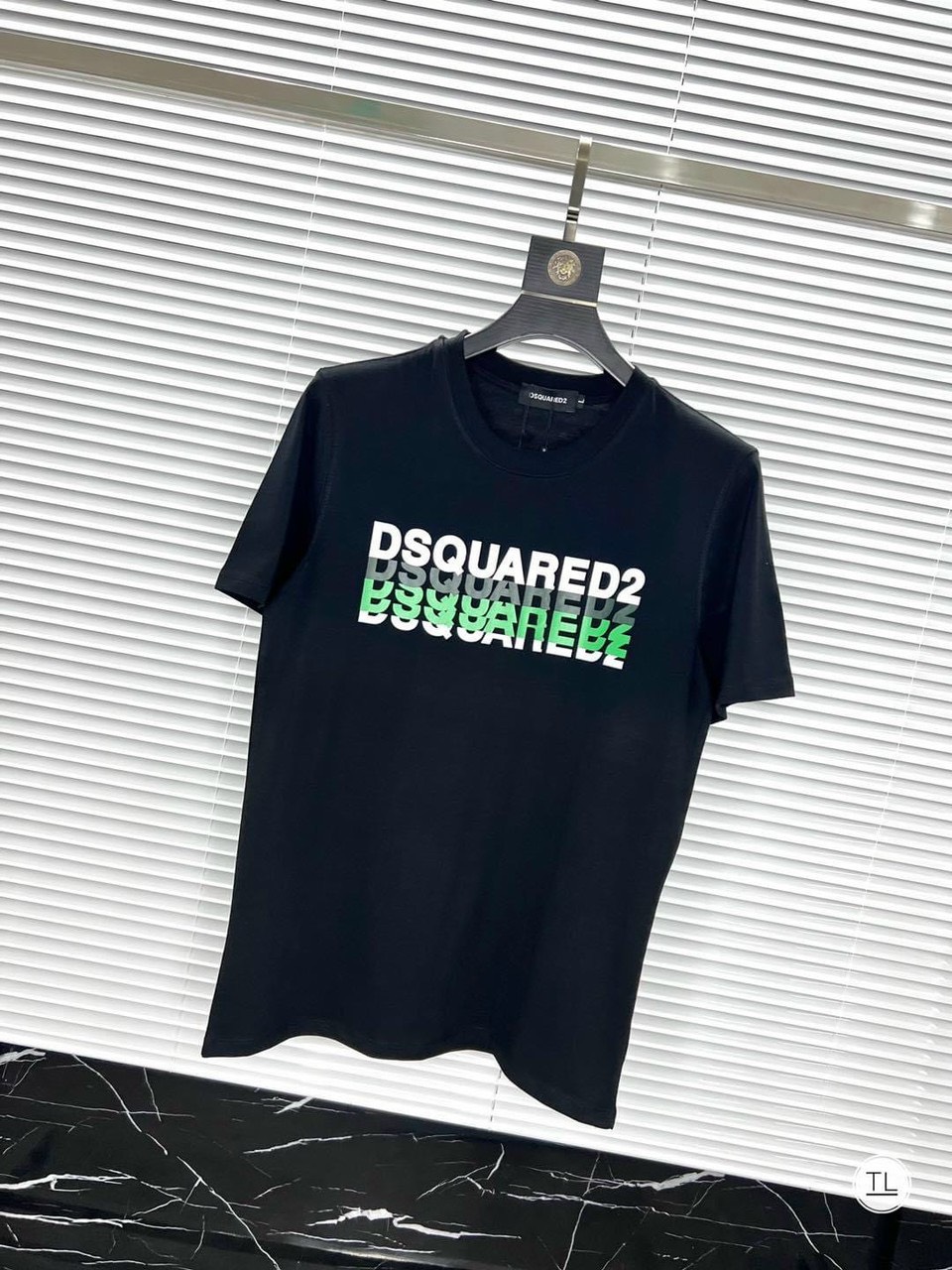 Áo thun nam cao cấp áo polo DSQ cổ tròn phong cách vải mềm mịn không nhăn không xù hàng đẹp như hình