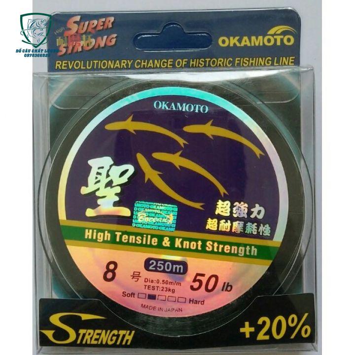 Dây Cước Câu Cá N.hật B.ản OKA.MO.TO - 4 Con Cá Cơm