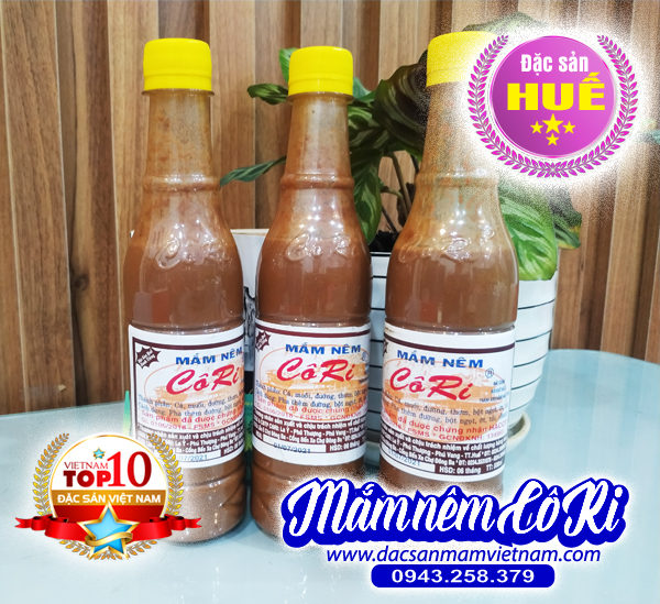 Mắm nêm cô ri - đặc sản huế