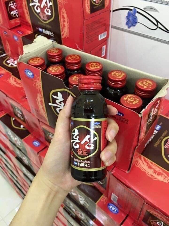 [FreeshipMAX] Combo 20 Chai  Nước Hồng Sâm Hàn Quốc, nước sâm hàn quốc, giúp bồi bổ cơ thể, chống mệt mỏi, PP Sâm Yến Thái An