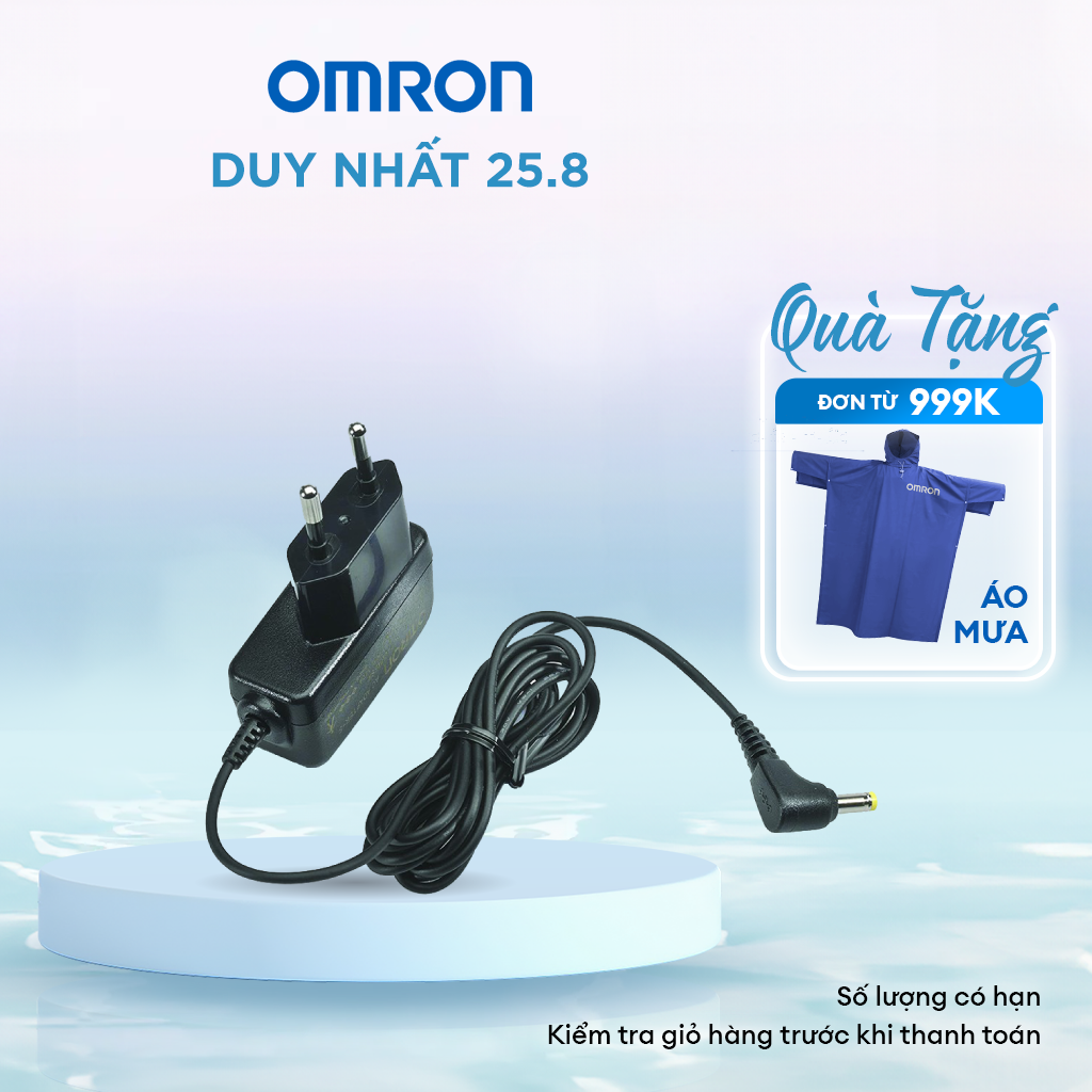 Bộ đổi nguồn ac omron adapter hhp-cm01 - thương hiệu nhật bản