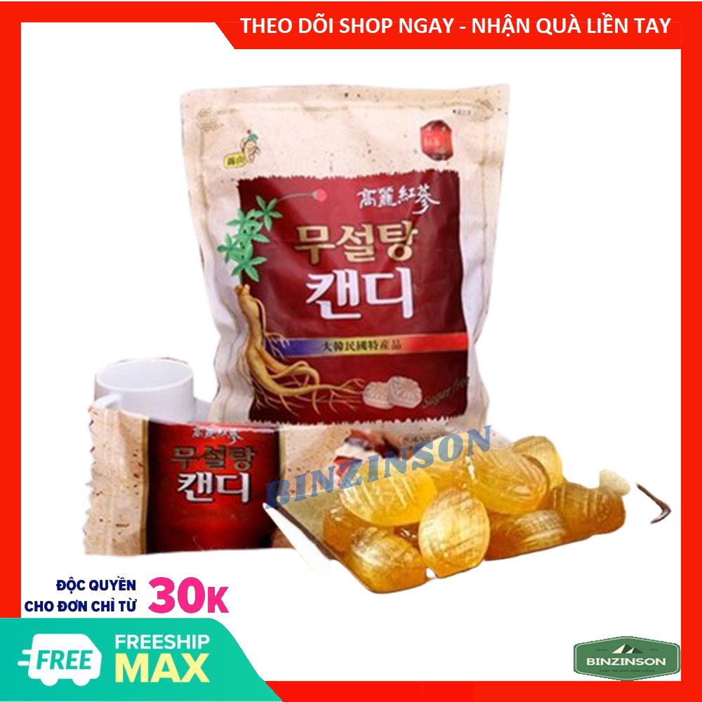 [HCM]Kẹo sâm không đường Hàn Quốc [ COMBO 5 VIÊN ] Loại Thơm Ngon - BINZINSON