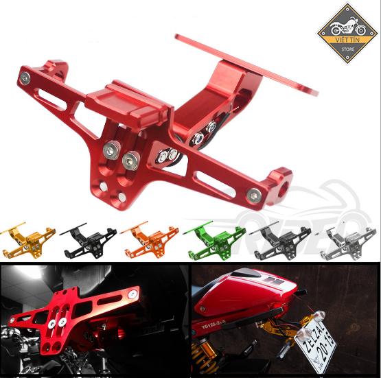 Pat gắn biển số xe CNC kèm đèn Led báo tín hiệu P13 - Việt tín