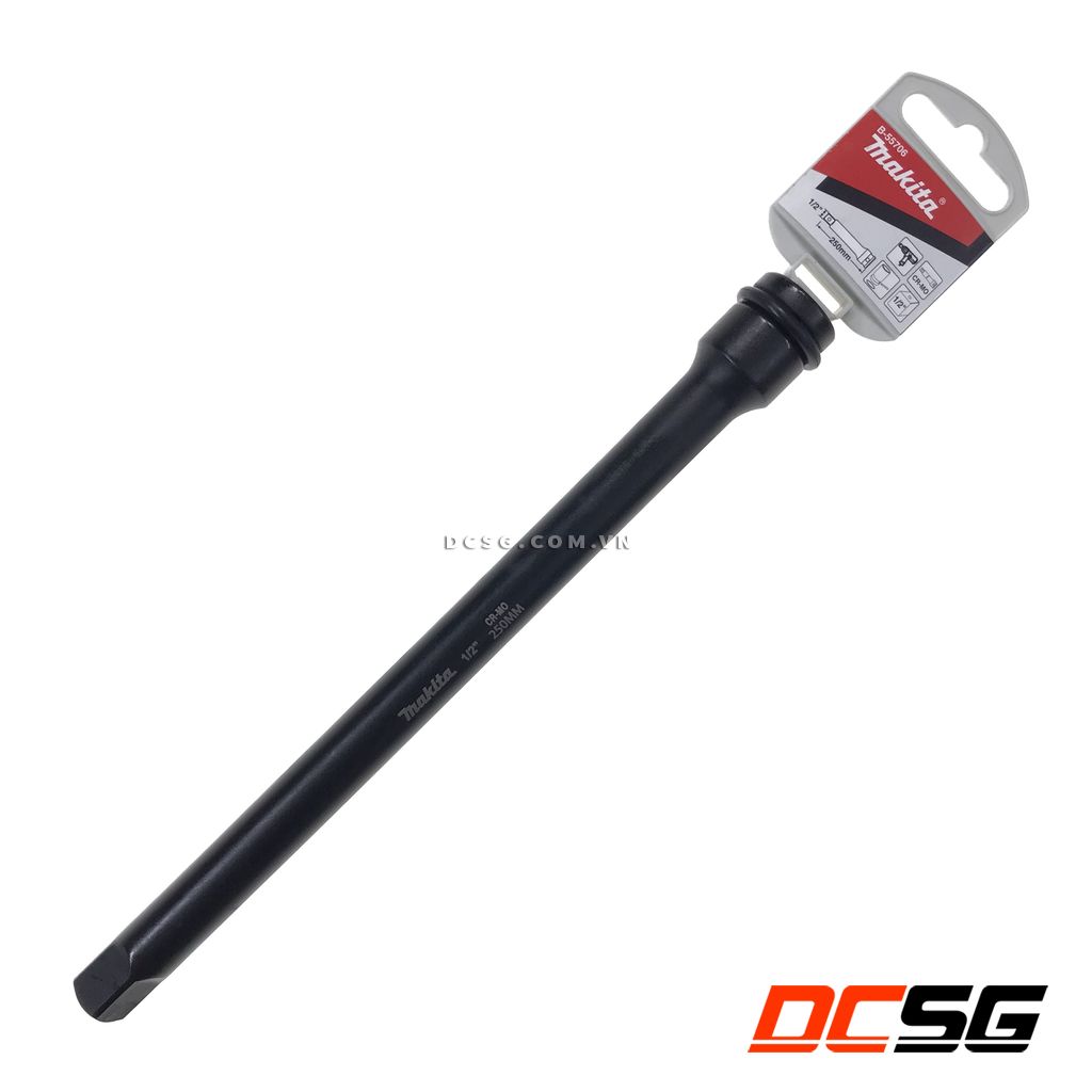 Đầu nối 1/2" makita đen dài 75mm, 150mm, 250mm