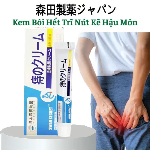 Nhật bản kem thảo dược bôi trĩ kháng khuẩn hỗn hợp bệnh trĩ ngoại vi 20g