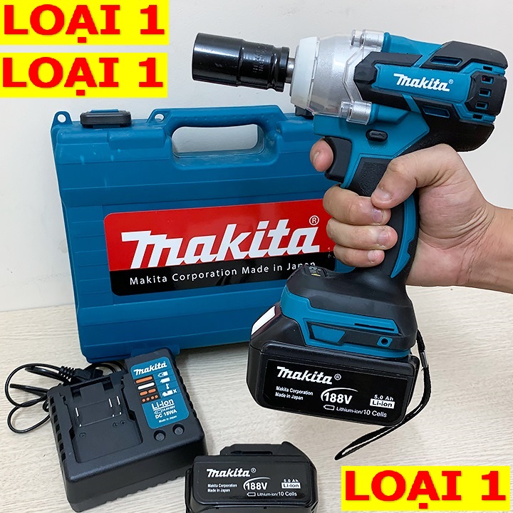 Máy siết bulong makita 188v- không chổi than