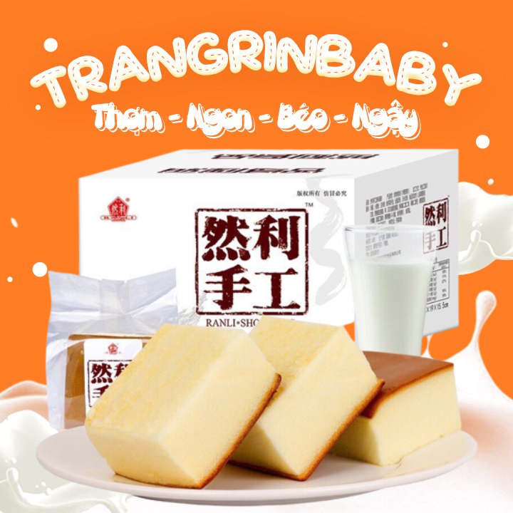 Bánh bông lan shougong gongto đài loan mềm, thơm ngon, dễ ăn - bữa sáng siêu chất lượng