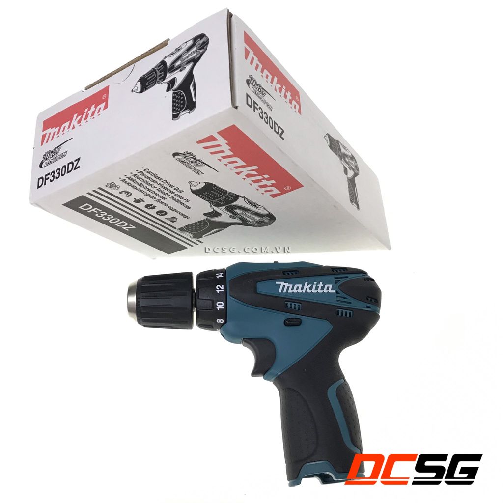 Máy khoan và vặn vít dùng pin 10.8v makita df330dz