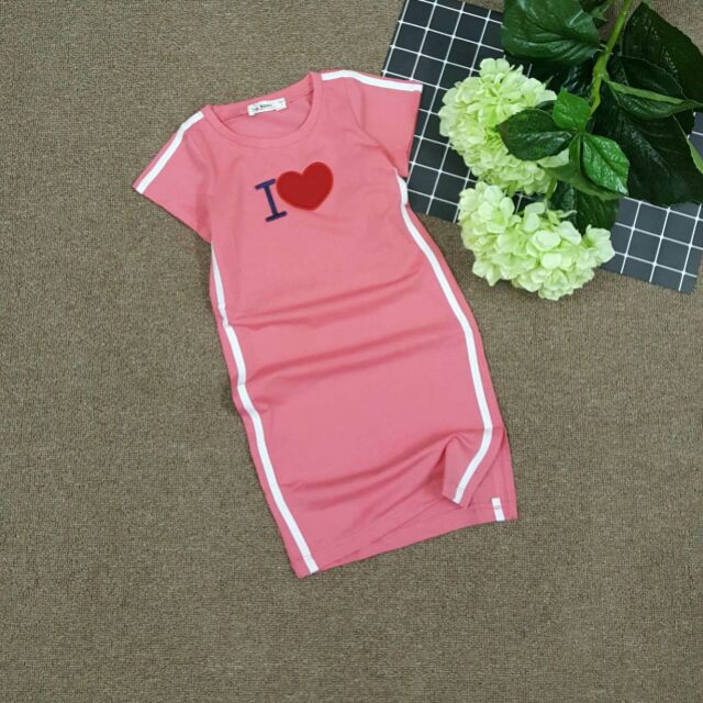 Đầm thun body size 1-8t