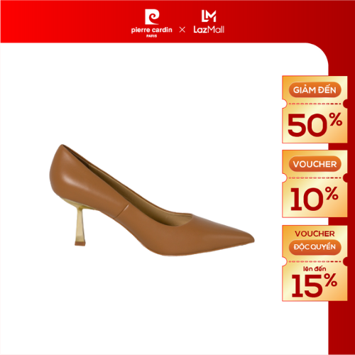 Giày nữ Da Thật cao cấp Gót nhọn 7cm - Pierre Cardin PCWFWL 239