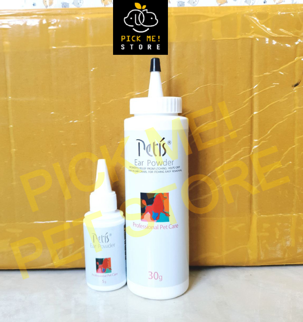 Bột nhổ lông tai petis - cho chó mèo, poodle