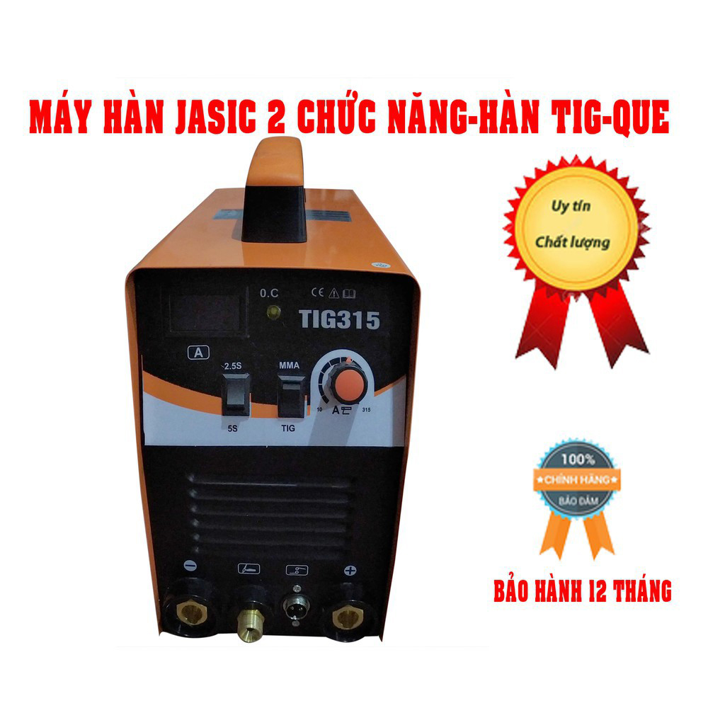Máy hàn jasic 2 chức năng inox-que 315