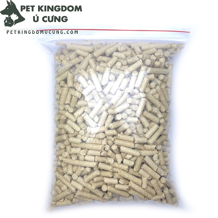 Gỗ nén lót chuồng cho hamster - guinea pig - thỏ túi 1kg