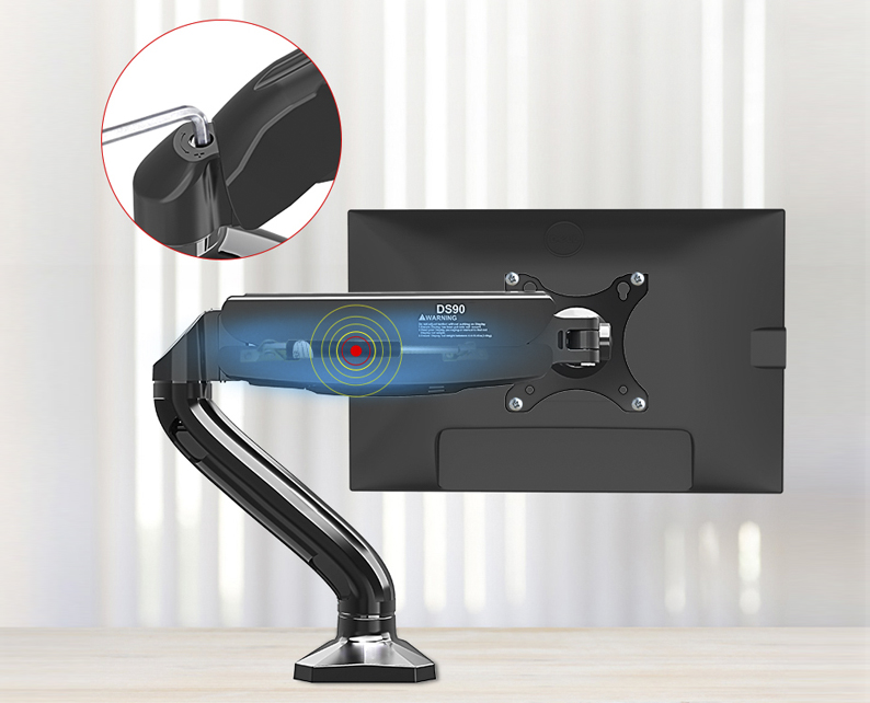 💥💥💥GIÁ TREO MÀN HÌNH MÁY TÍNH KALOC DS90( 17 ''-32'') ARM MONITOR tay dài ,CAO CẤP