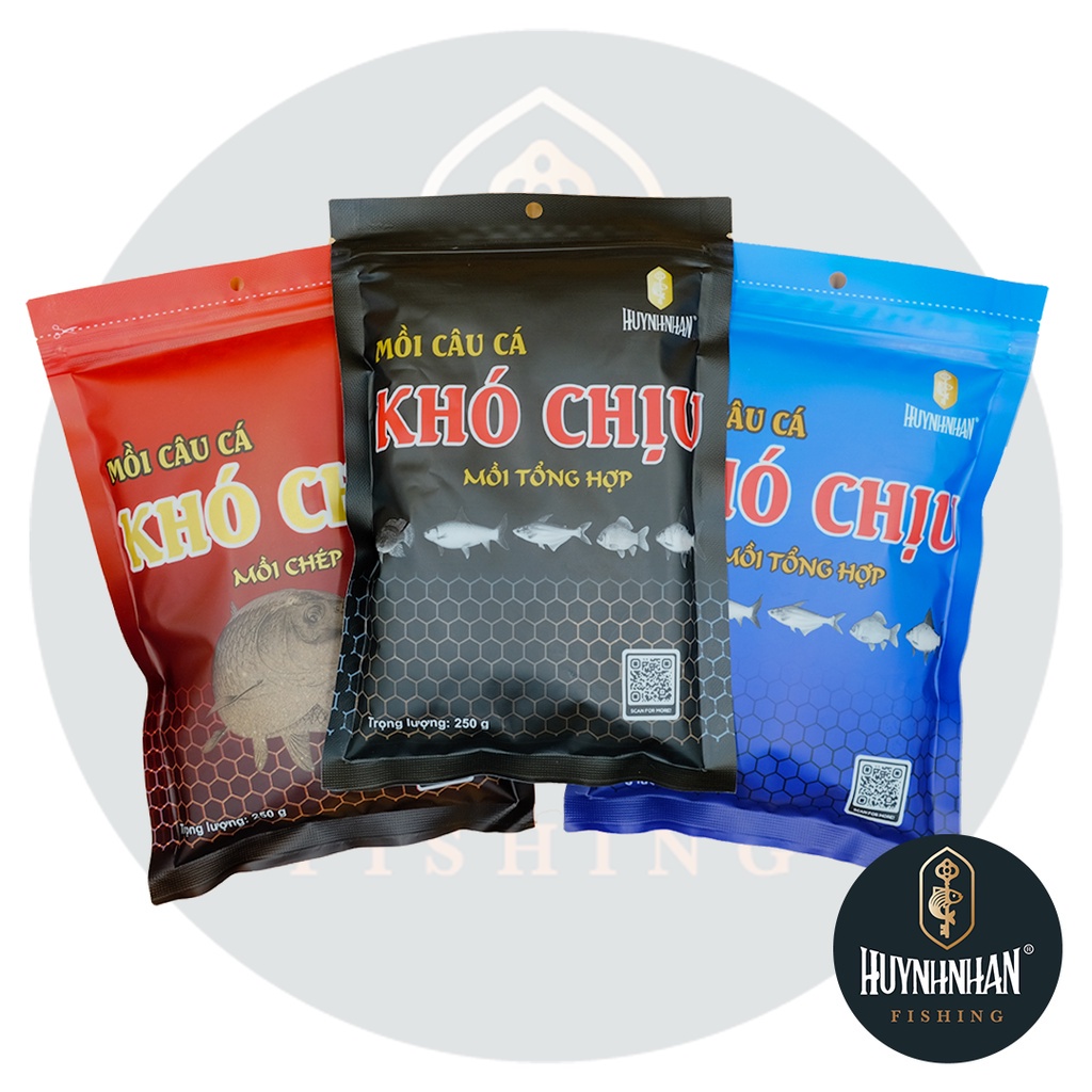 Mồi câu cá khó chịu tổng hợp đỏ-đen- xanh-mồi câu cá chép,rô phi