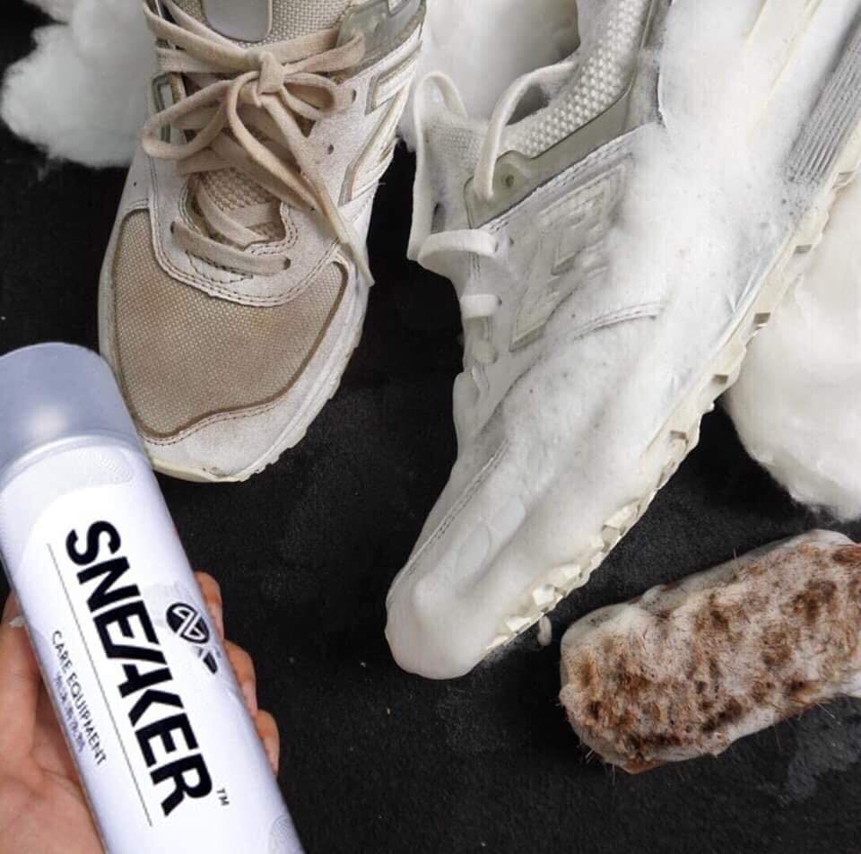 Bình Xịt Bọt Tuyết Đánh Giày Chuyên Dụng Cao Cấp