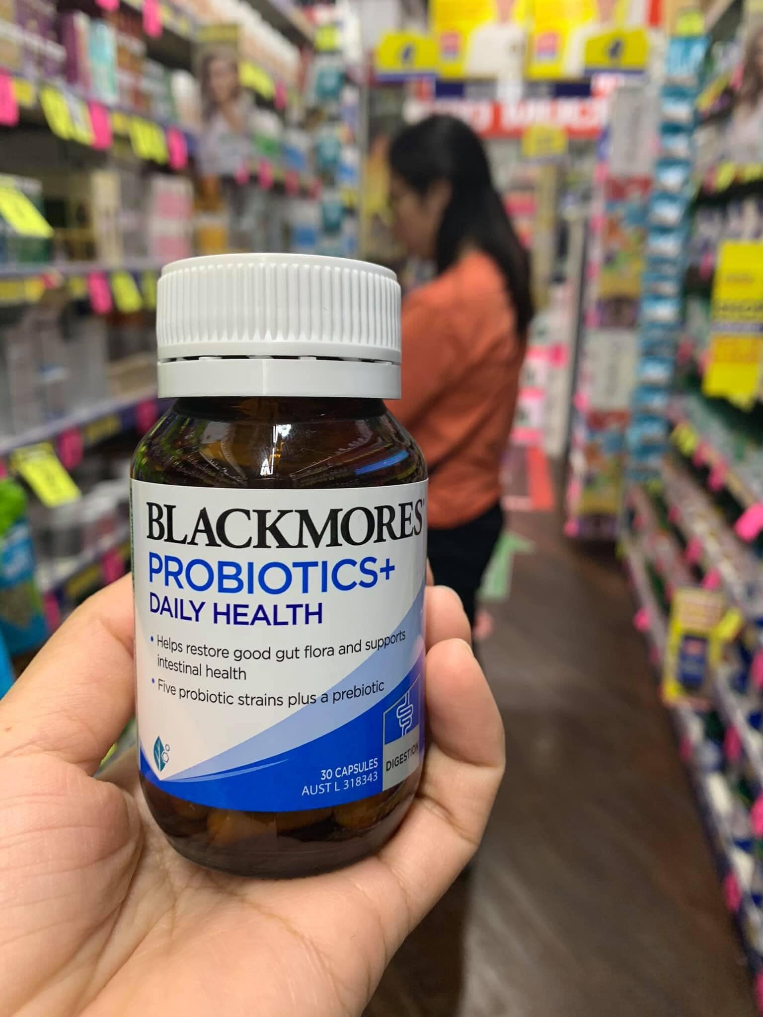 Men vi sinh blackmores probiotics adults daily