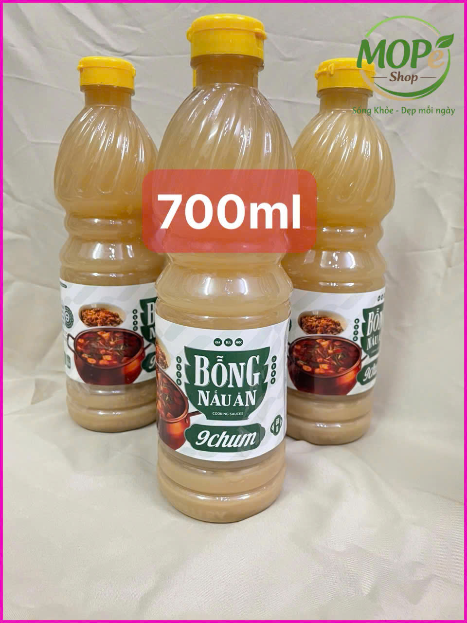 (700ml/ Chai) Giấm Bỗng Nấu Ăn 9 Chum Gia Vị Truyền Thống