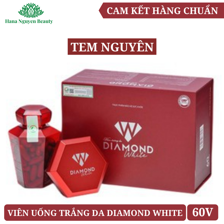 Viên Uống Trắng Da Ngọc Trinh Diamond White 60 Viên (TEM NGUYÊN)