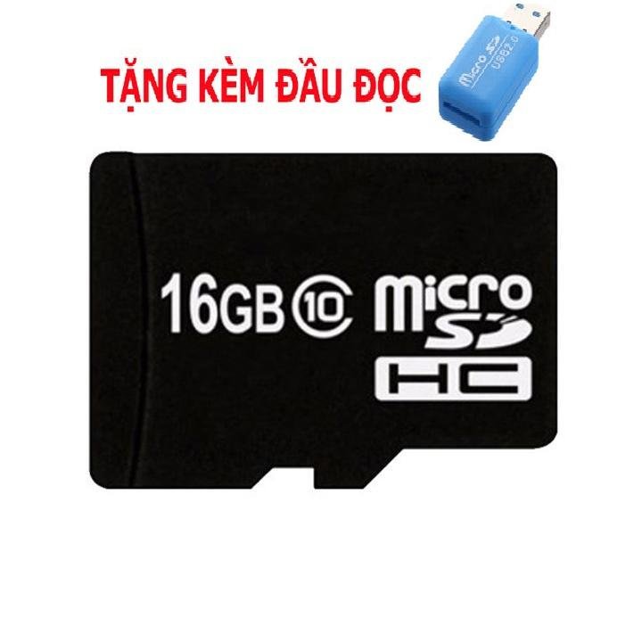 Thẻ nhớ MicroSD chuyên dụng cho camera 16Gb class 10