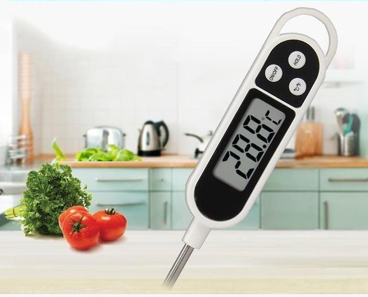 Nhiệt kế đo nước, nhiệt kế đo chất lỏng - nhiệt kế đo nhiệt độ thực phẩm nấu ăn pha sữa. máy đo nhiệt độ nước pha sữa que đo nhiệt độ thực phẩm kt300 , kiểm soát nhiệt độ chính xác . bh uy tín trên toàn quốc tại bks.