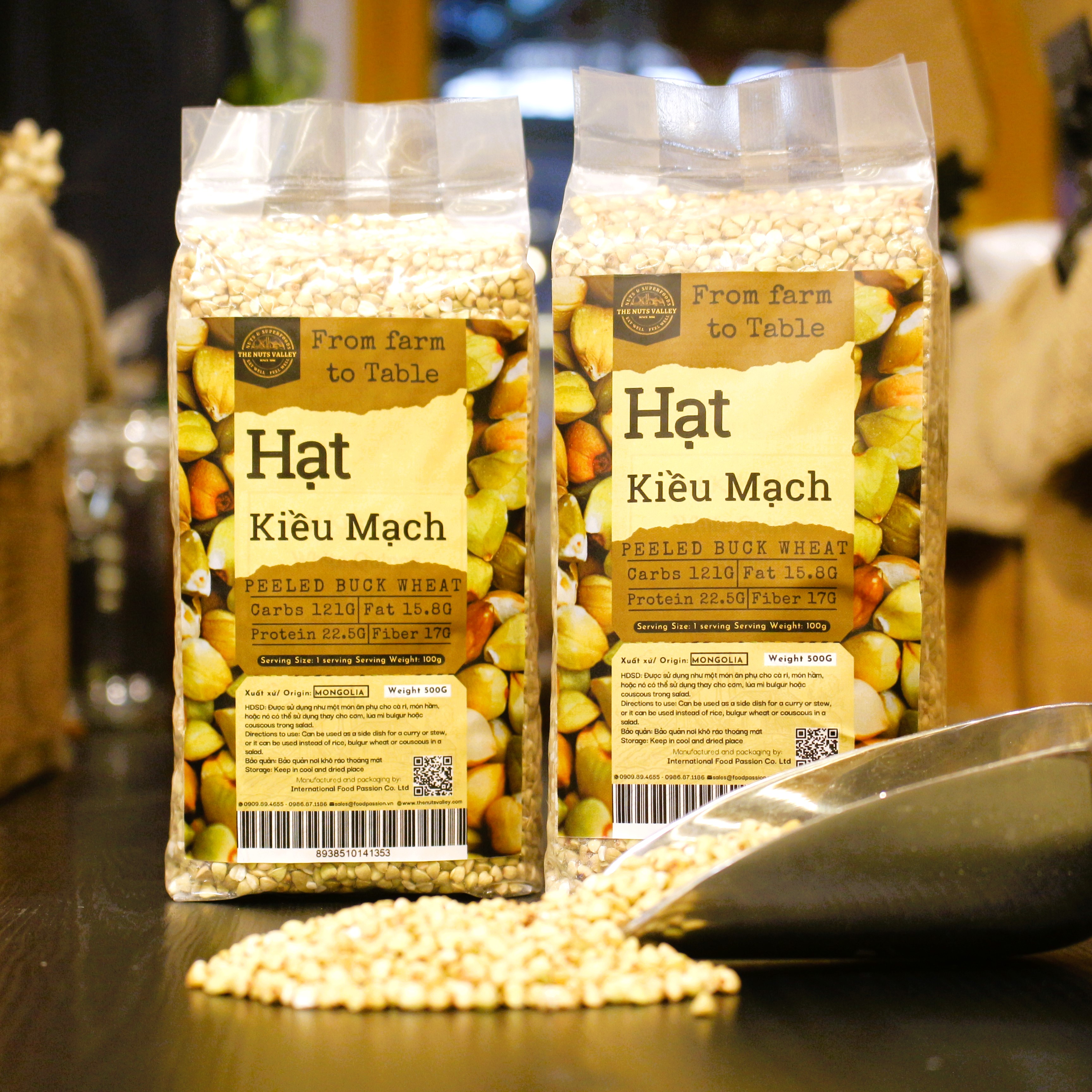 Hạt kiều mạch - buckwheat g500gr