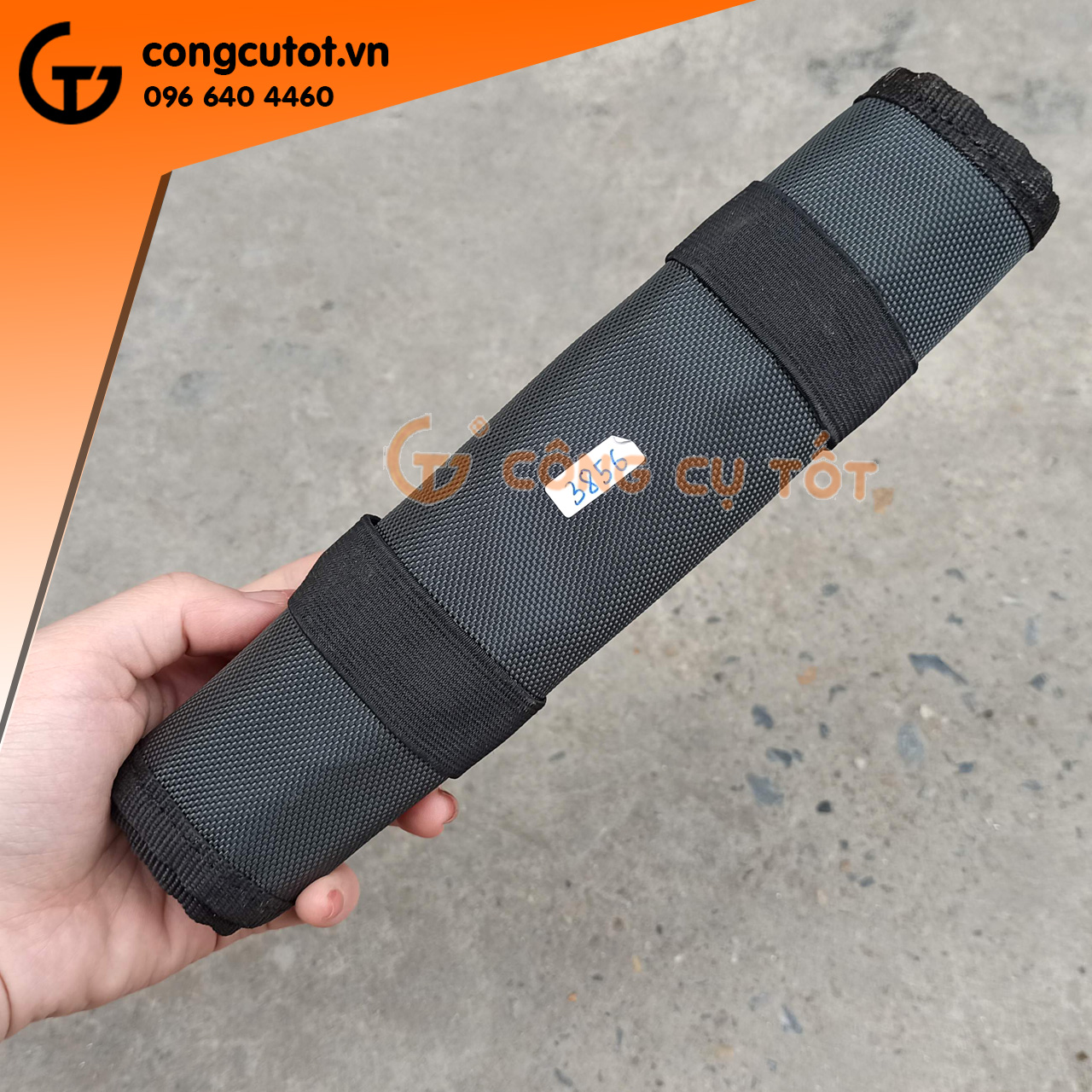 Túi vải cuộn 17 ngăn đựng đồ nghề 30x22cm