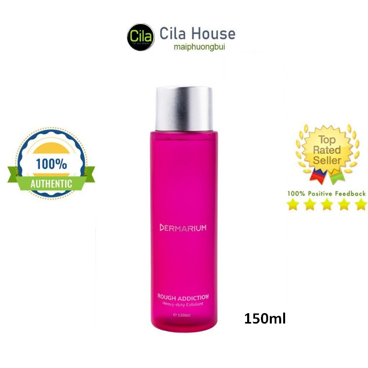 Dung dịch tẩy da chết bề mặt Dermarium Rough Addiction Glycolic & Lactic 150ml - Cila House