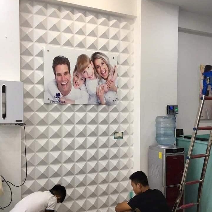 15 TẤM NHỰA ỐP TƯỜNG PVC 3D