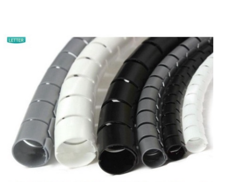 Ống ruột gà lò xo bọc dây cáp điện xe hơi ô tô kiểu xoắn ốc quấn bảo vệ bao luồn chống bụi nước va đập bẩn chuột cắn