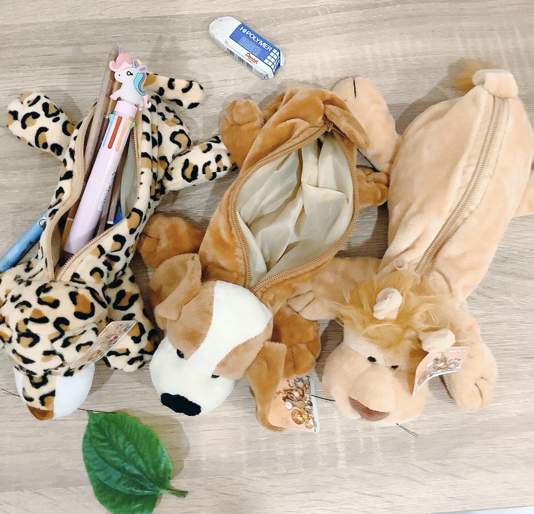 Hộp bút hình thú dễ thương, xinh xắn