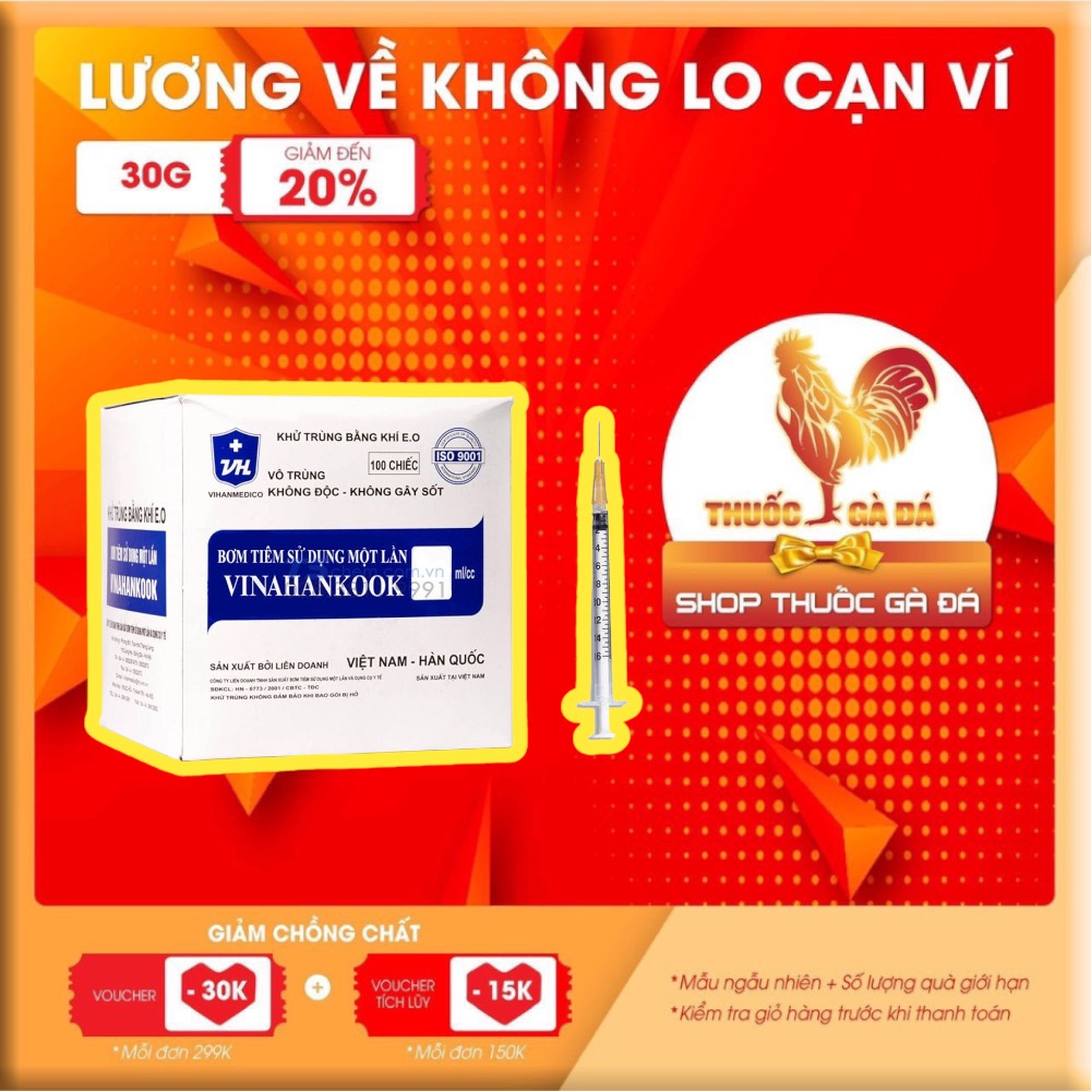 Bơm tiêm 1cc