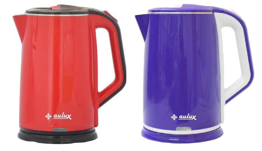 Ấm siêu tốc Aulux AP-2515 dung tích 2L hai lớp cách nhiệt an toàn