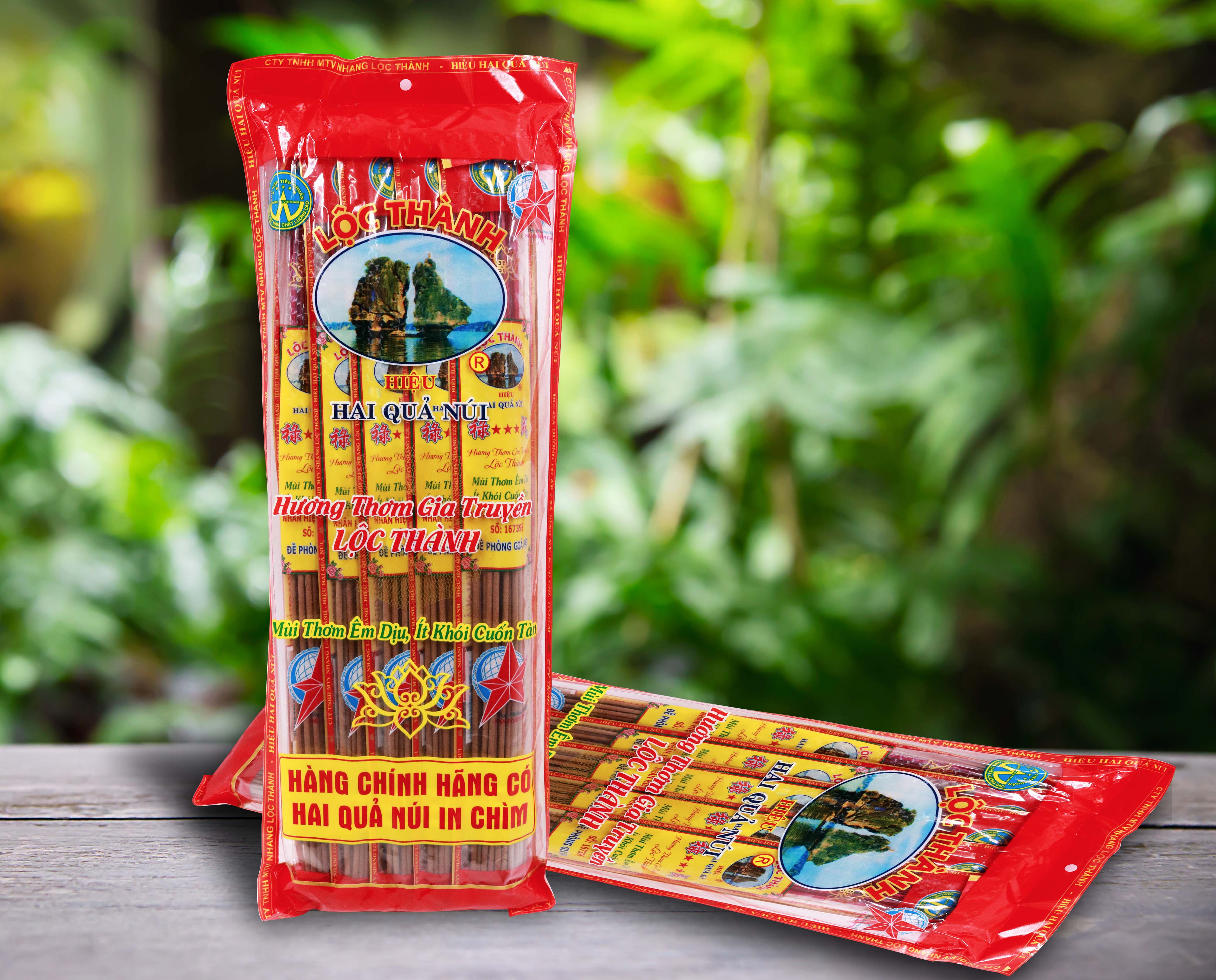 Nhang Bắc Cuốn Tàn Hai Quả Núi (thẻ)