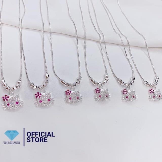 ☃ [Mã 153FASHIONSALE1 giảm 10K đơn 50K]💥💥SẬP GIÁ DÂY CHUYỀN MÈO KITTY CHO BÉ YÊU BẠC TA