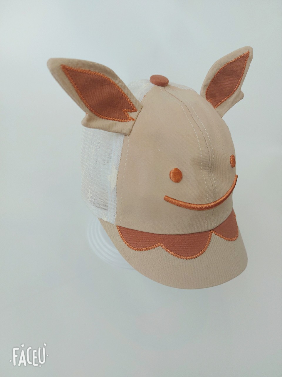 Nón xinh phối tai dễ thương cho bé