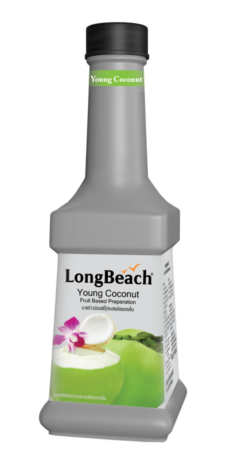 Sinh Tố Dừa Non LongBeach Young Coconut 900ml