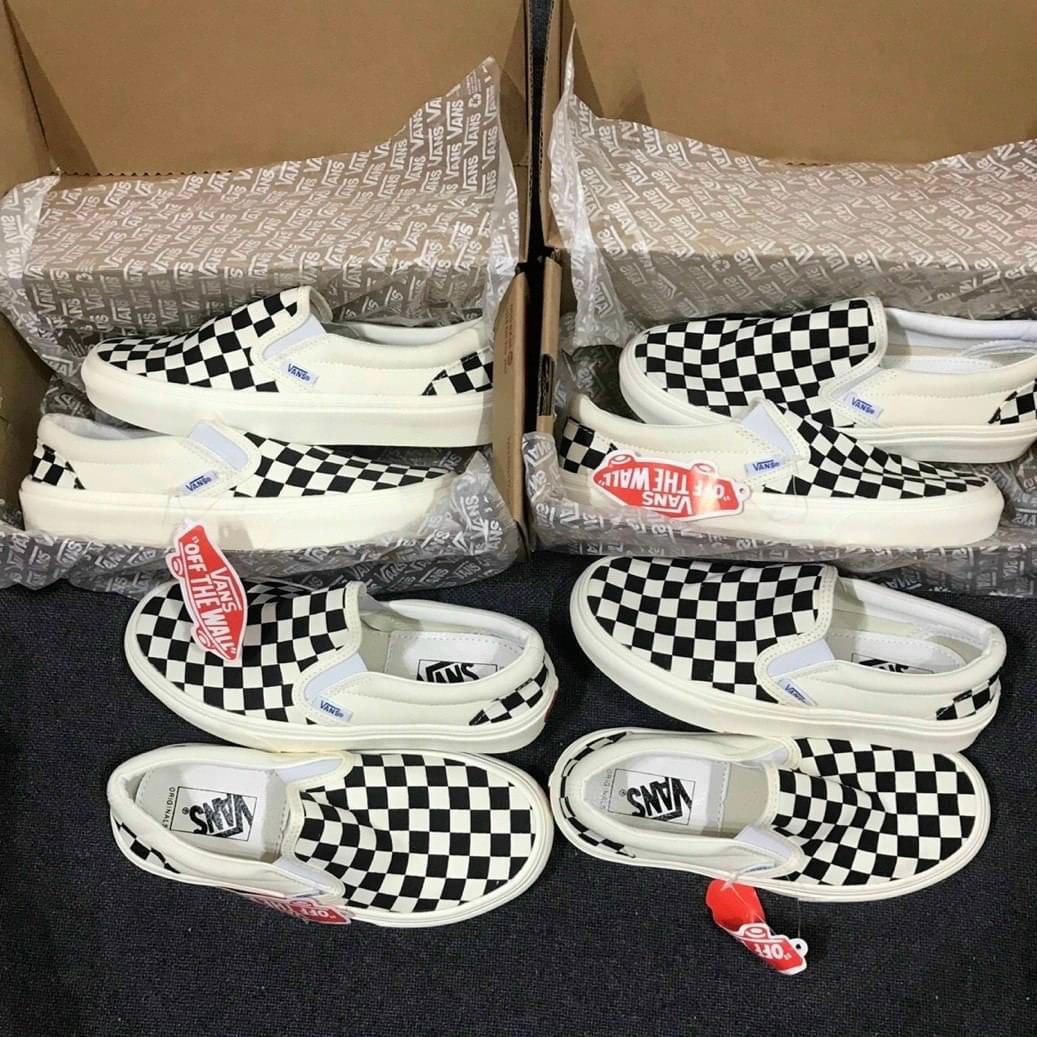 Giày VANS Caro Slip-on lười nam nữ [ Full box bill ] Giày sneaker lười hot nhất 2021 phù hợp mọi lứa tuổi