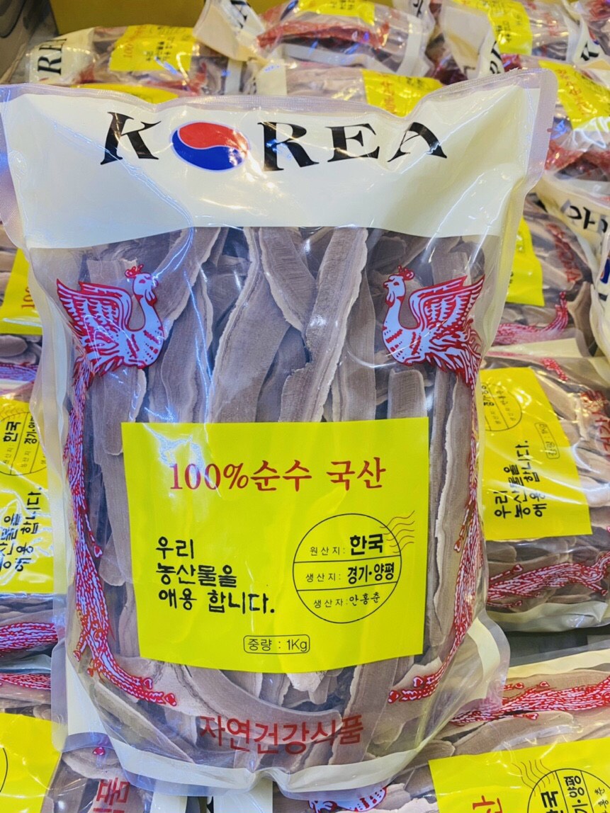 Nấm linh chi Hàn Quốc thái lát 1kg