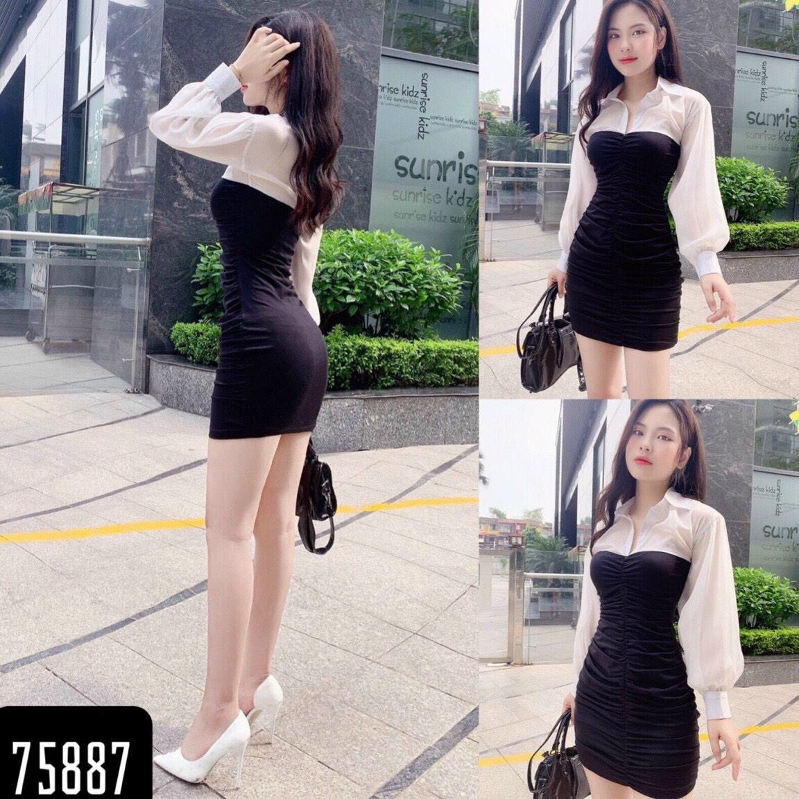 Đầm body dự tiệc sang chanh - quyến rũ hàng thiết kế chuẩn shop