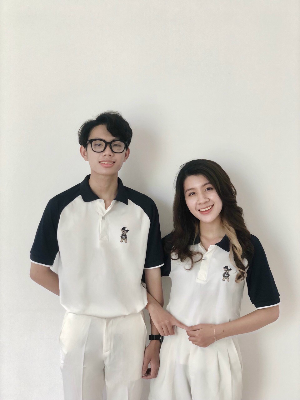 Áo polo đôi nam nữ chất liệu đẹp ,phù hợp với mọi cặp đôi - hokody