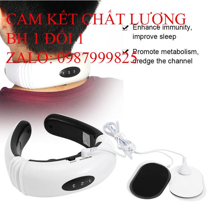 [HCM]Máy Mát Xa Cổ Vai Gáy Máy Massage Cầm Tay Máy Massage Cổ Vai Gáy Xung Điện Từ Cao Cấp