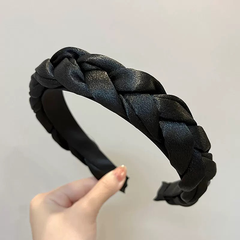 Bờm tóc trơn tết lụa nữ tính cho các nàng, Cài Tóc, Băng Đô Tết - Phụ Kiện Thời Trang 88