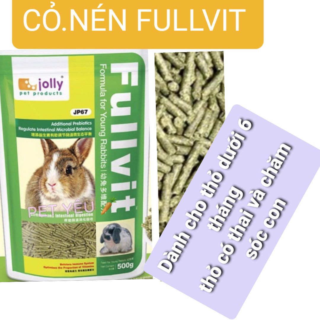 [HCM]thức ăn cho thỏ FULLVIT (500gr)